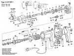 Bosch 0 601 126 041 Drill 110 V / GB Spare Parts